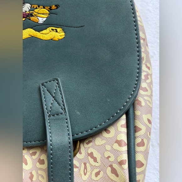 Loungefly Disney Mickey Pluto Leopard Crossbody Bag BoxLunch Exclusive - Picture 5 of 16